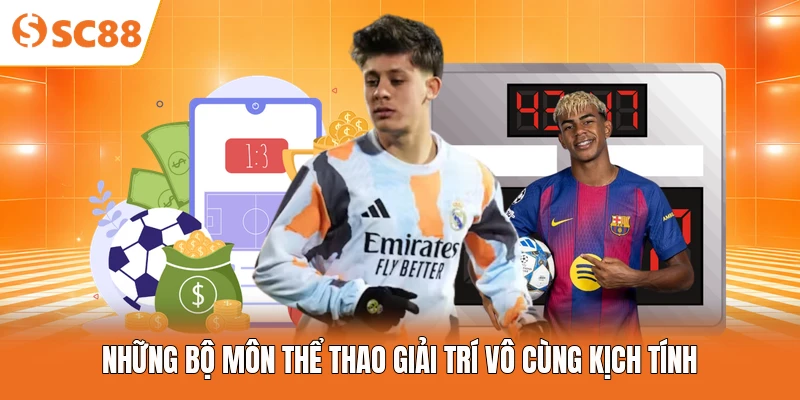Những bộ môn thể thao giải trí vô cùng kịch tính