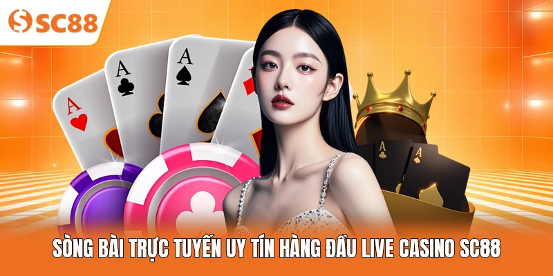 Sòng bài trực tuyến uy tín hàng đầu Live Casino SC88